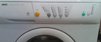 Zanussi aquacycle 1000